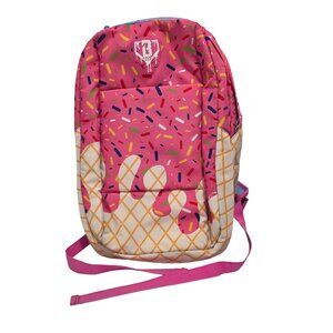 Baseball Lifestyle 101 Ice Cream Strawberry Backpack